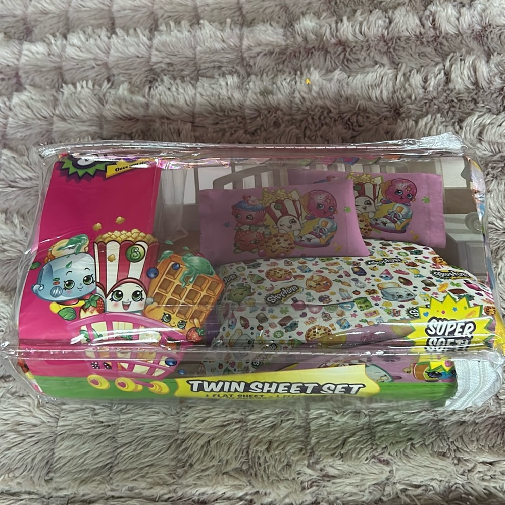 Shopkins Twin sheets set